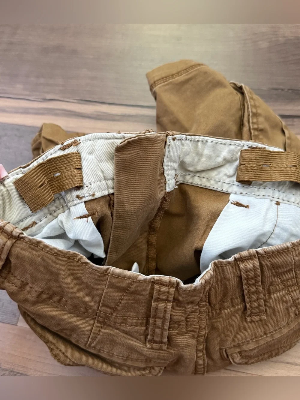 GAP Kids Boy's Khaki Cargo Shorts Size 7
